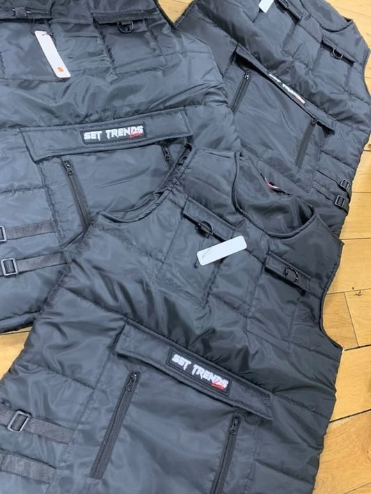 Black Utility Vest